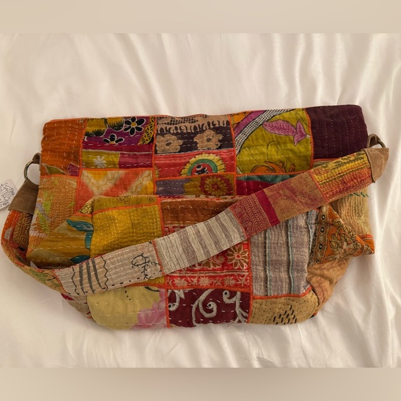 Free People Vibrant Patchwork Crossbody Bag - Picture 2 of 7